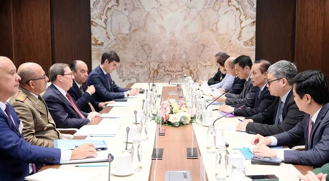 Vietnamese, Cuban foreign ministers affirm party diplomacy as key political foundation of bilateral ties