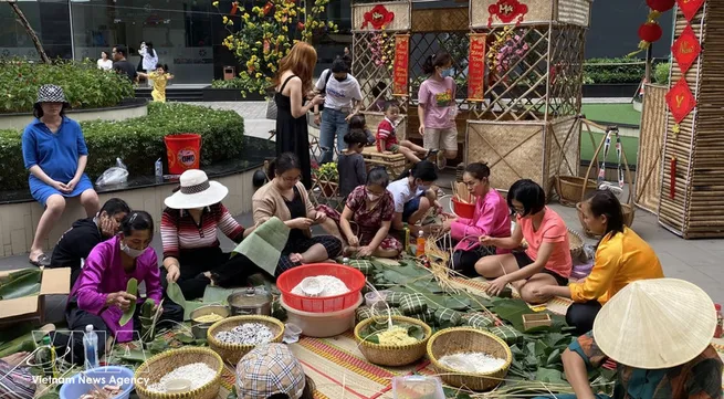 Green banh chung – Embracing the soul of Vietnamese Tet