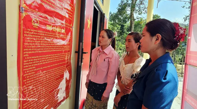 Bru–Van Kieu community in Quang Tri gear up for early voting