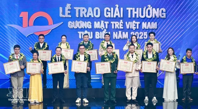 Top 10 Vietnamese Outstanding Young Faces of 2025 honoured