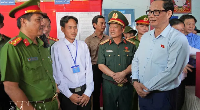 NA Vice Chairman inspects election preparations in southernmost Ca Mau province