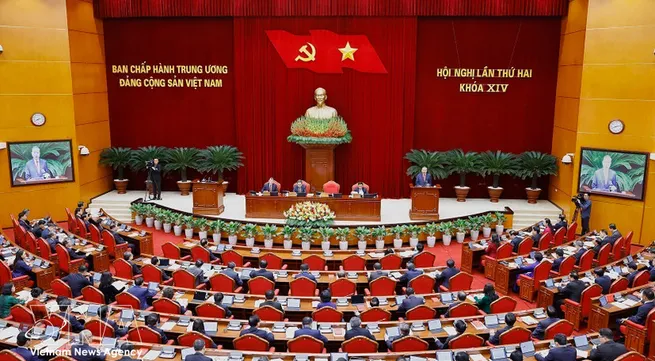 Press release on 2nd working day of 14th Party Central Committee’s 2nd meeting