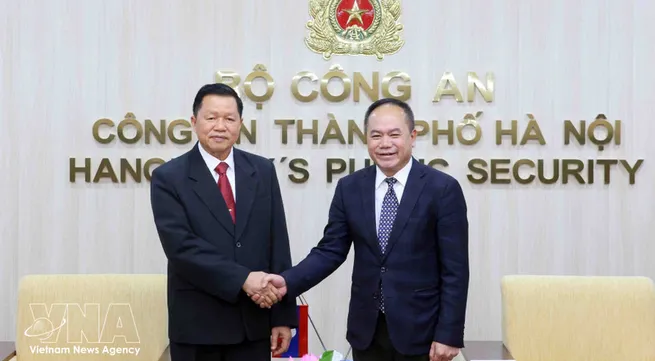 Hanoi hosts Lao public security delegation, expands bilateral coordination