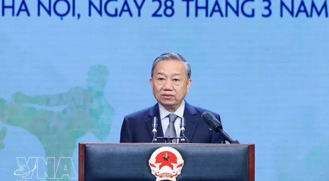 Party chief urges completion of institutional framework for modern sports development