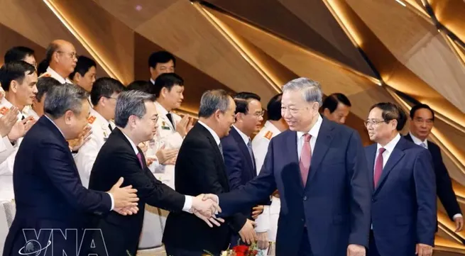 Top leader requests building elite and modern People’s Public Security advisory force
