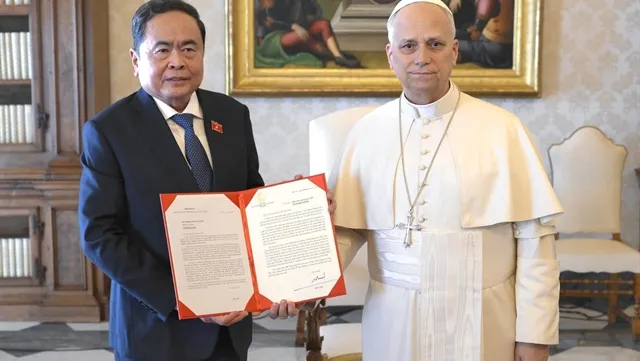 NA Chairman meets Pope Leo XIV at the Vatican