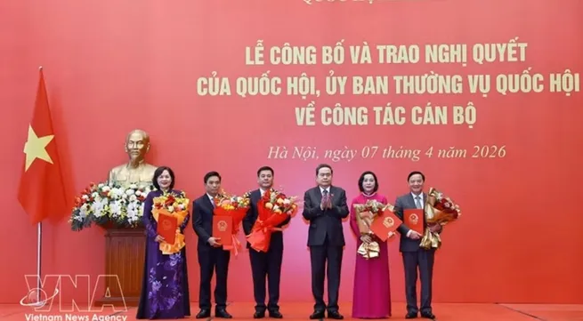 NA Chairman attends ceremony announcing personnel resolutions