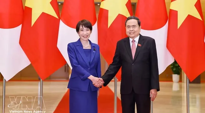 NA Chairman meets with Japanese PM