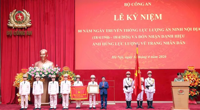 Homeland security force awarded top honour on 80th anniversary