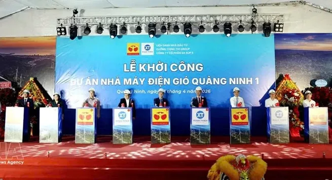 Work starts on one of northern Vietnam's first wind power plants