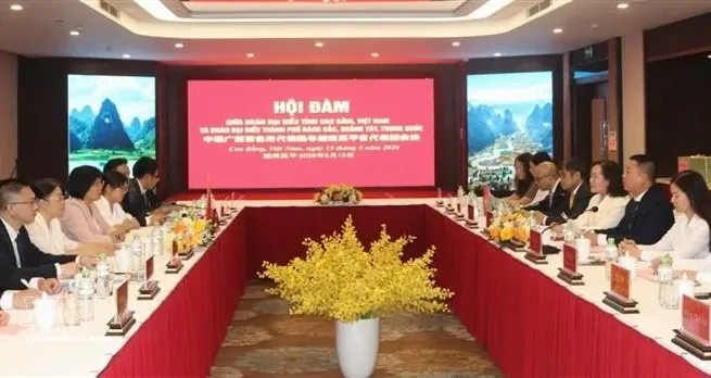 Cao Bang, China’s Baise city eye to boost all-around cooperation