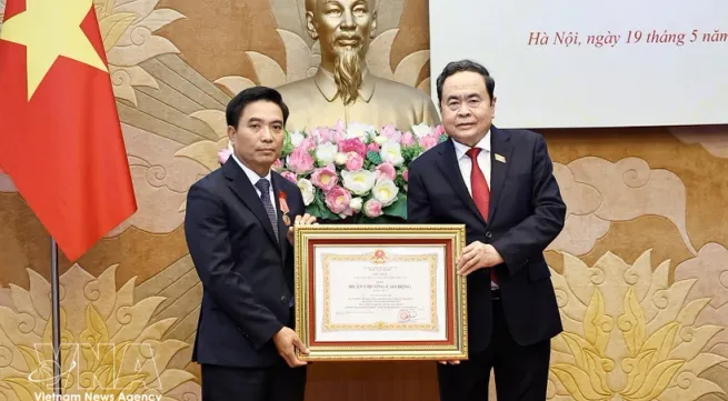 NA Vice Chairman Nguyen Doan Anh awarded first-class Labour Order