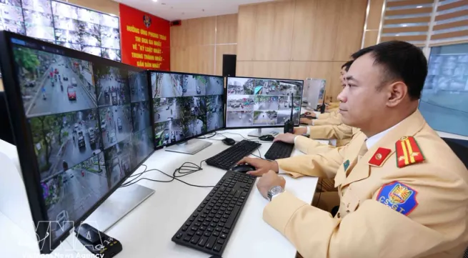 Vietnam handles over 2.39 million traffic violations in H1