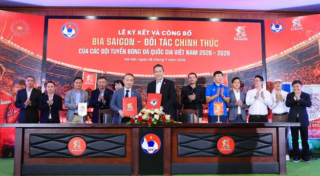 Vietnamese football continues to receive significant sponsorship