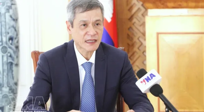 Cambodian NA President’s visit to deepen parliamentary cooperation with Vietnam: Ambassador