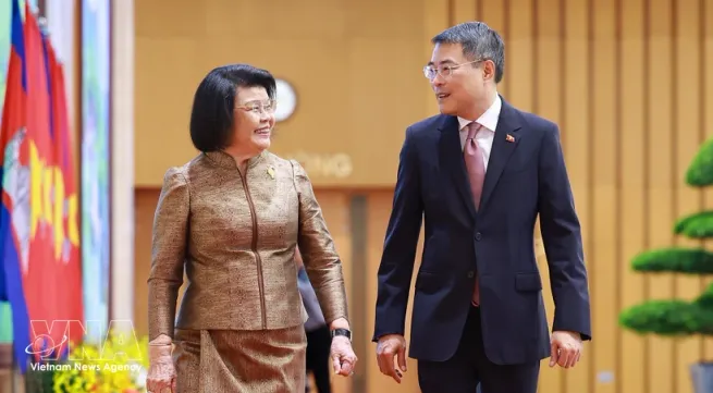 Prime Minister meets with Cambodian National Assembly President