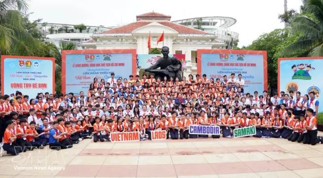 Vietnam, Laos, Cambodia children’s festival strengthens friendship