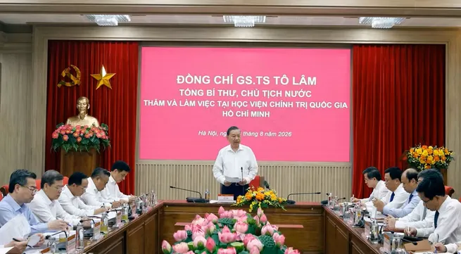 Ho Chi Minh National Academy of Politics must serve as model of Party building: Top leader