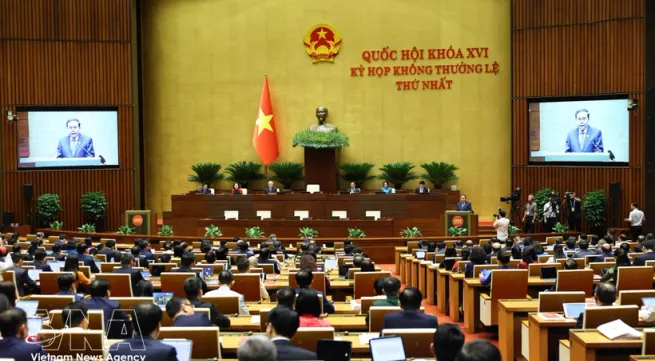 First extraordinary session of 16th National Assembly opens