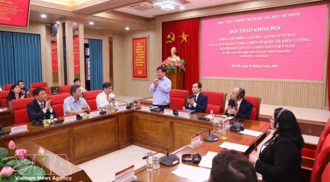 Seminar honours Fidel Castro's legacy, enduring Vietnam–Cuba solidarity