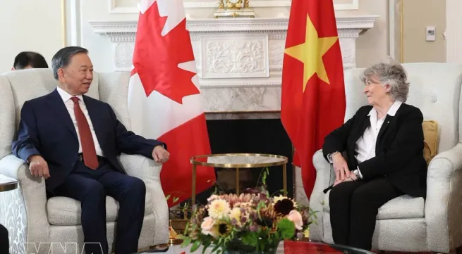 Top leader meets with Governor General of Canada