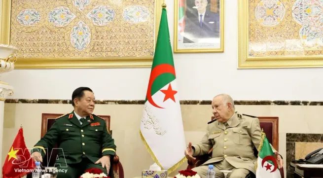 Vietnam, Algeria seek stronger defence cooperation