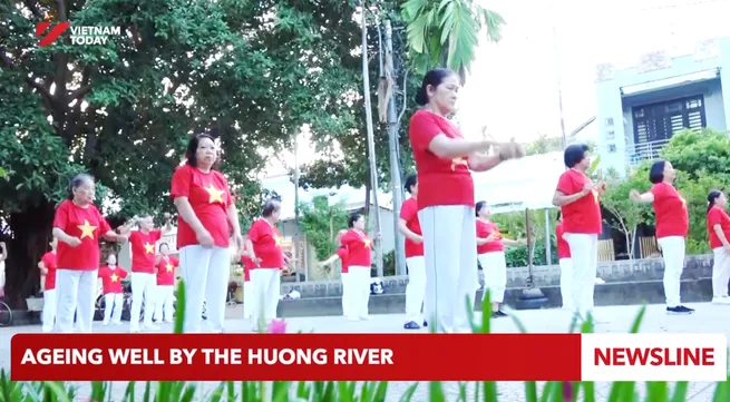 Ageing well by The Huong river
