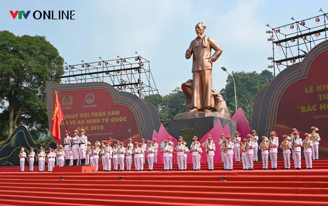 Tổng Bí thư Tô Lâm dự lễ khánh thành Tượng đài "Bác Hồ ở Tân Trào"