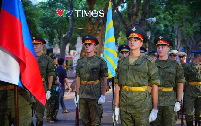 Quân đội Nga, Lào, Campuchia tham gia Tổng hợp luyện diễu binh 80 năm Quốc khánh Việt Nam