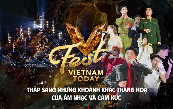V Fest - Vietnam Today thắp sáng những khoảnh khắc thăng hoa của âm nhạc và cảm xúc