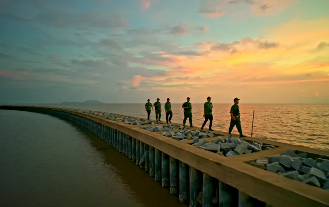 Vườn quốc gia Mũi Cà Mau trước thách thức biến đổi khí hậu