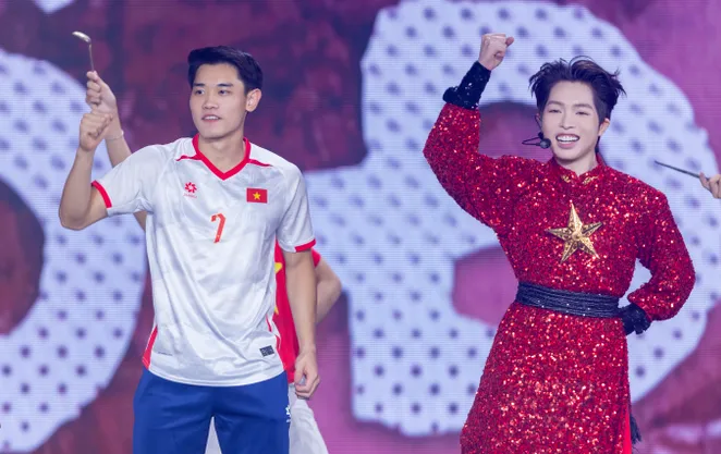 Sân khấu đậm tinh thần Việt trong đêm trao giải WeChoice Awards 2025