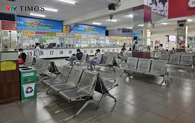 TP Hồ Chí Minh: Bến xe hạ nhiệt trong ngày cao điểm 26 tháng Chạp
