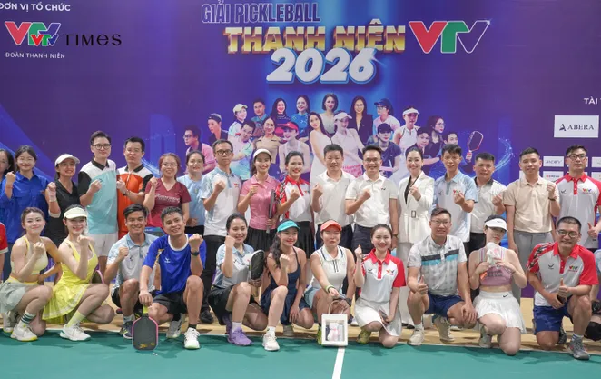 Giải Pickleball Thanh niên VTV 2026 - Sân chơi sôi động, trẻ trung, kết nối