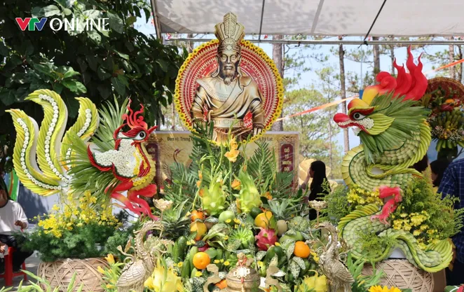 Sản vật Lâm Viên dâng lễ Vua Hùng