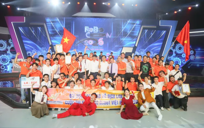 Hành trình đến chức vô địch Robocon Việt Nam 2026