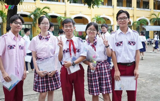 Học sinh TP Hồ Chí Minh tự tin bước vào kỳ thi tuyển sinh lớp 10
