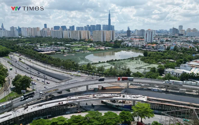 TP Hồ Chí Minh: Nhánh cầu vượt N4 nút giao lớn nhất thành phố sắp thông xe