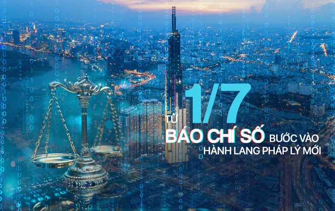 Từ ngày 1/7, báo chí số bước vào hành lang pháp lý mới