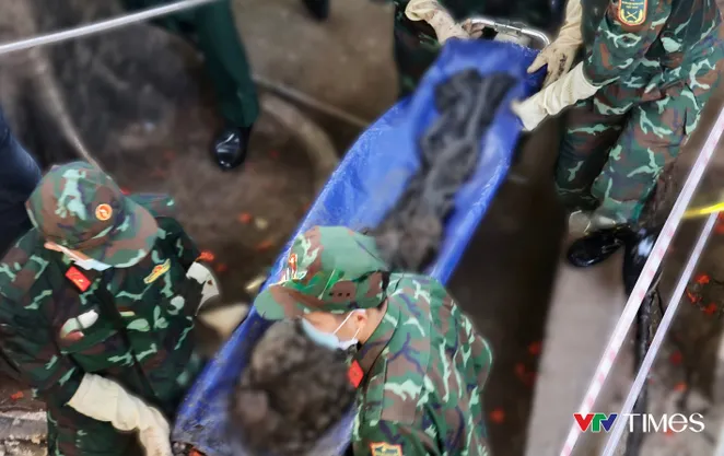 Quy tập thêm 9 hài cốt liệt sĩ tại Công viên Lê Thị Riêng, xác minh danh tính thân nhân liệt sĩ Huỳnh Văn Quên