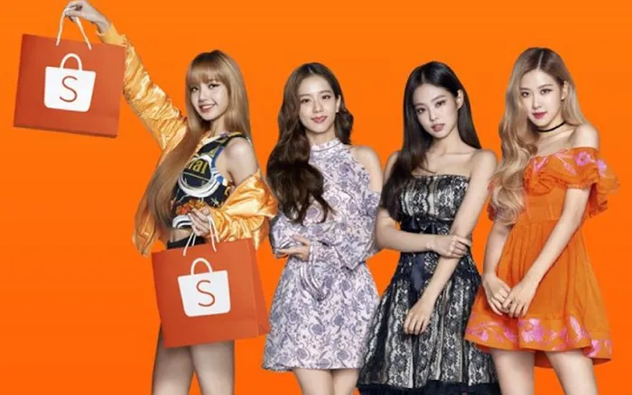 BLACKPINK SHOPEE kpopmerch 34枚数 Nhóm nhạc BlackPink làm đại sứ thương hiệu cho Shopee