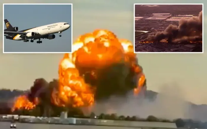 Máy bay chở hàng Mỹ rơi, bốc cháy thành quả cầu lửa, ít nhất ...