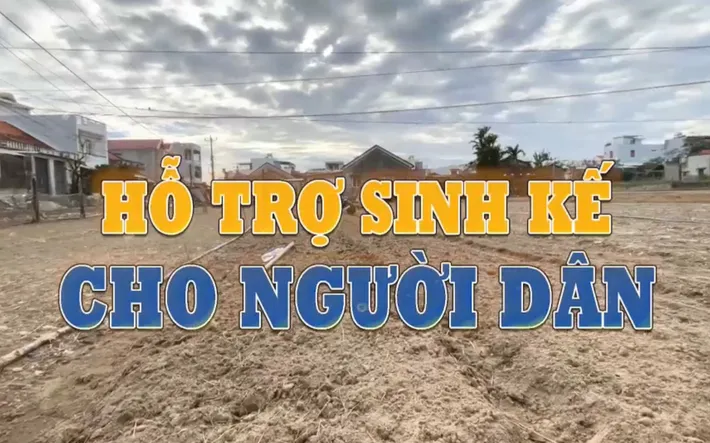 Hỗ trợ sinh kế cho người dân