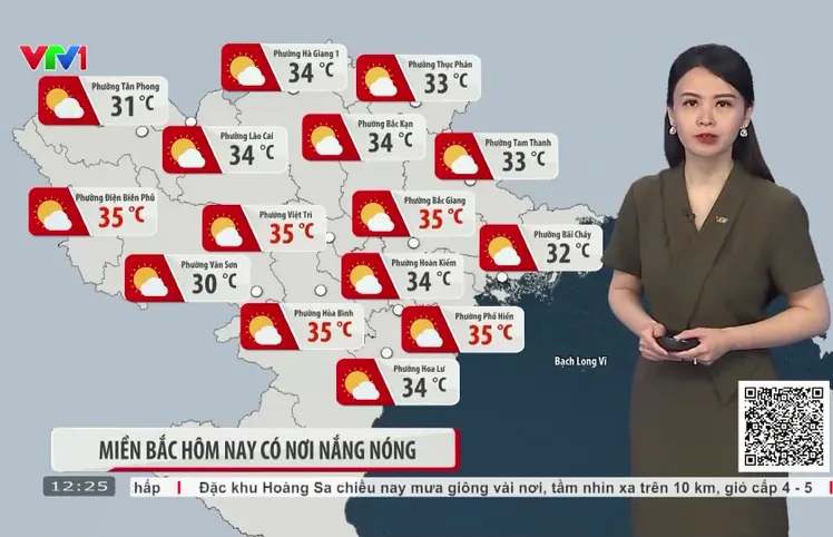 Bản tin thời tiết 12h30 - 19/10/2026