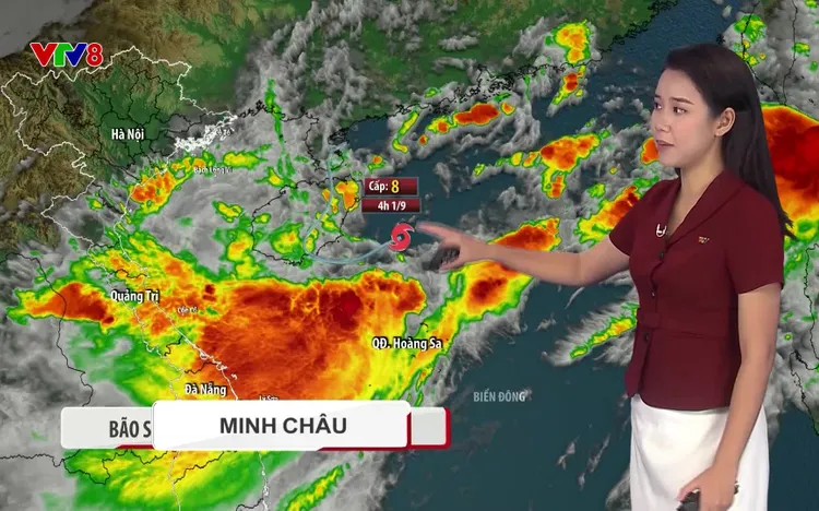 Dự báo thời tiết 1/9: Bão số 5 gây gió mạnh, biển động trên nhiều vùng biển