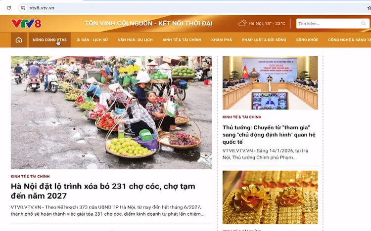 Chuyên trang vtv8.vtv.vn - Cập nhật tin tức tổng hợp mỗi ngày trên không gian mạng