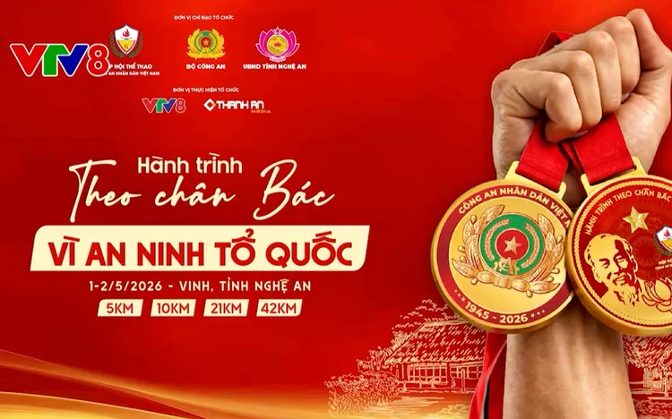 Kết nối VTV8 số 10 - Giải chạy “Hành trình theo chân Bác – Vì an ninh Tổ quốc 2026” 
