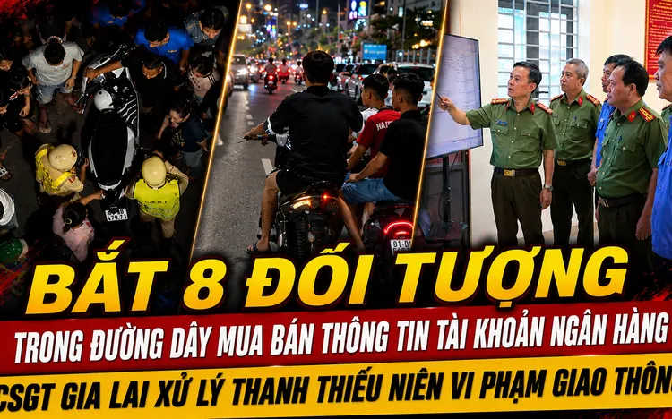 Điểm tin NÓNG CÙNG V8: Công nghệ cao "vượt rào" bảo mật, 8 đối tượng bị bắt 