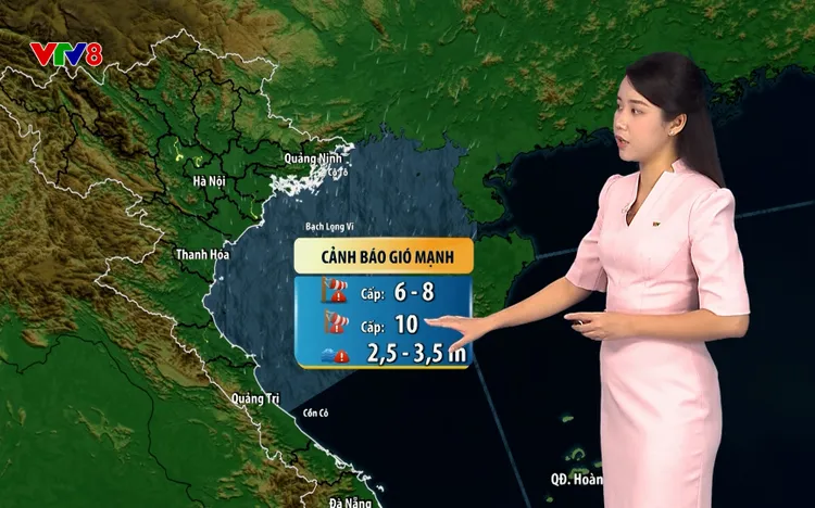 Vịnh Bắc Bộ sắp đón bão giật cấp 10: Chi tiết diễn biến và các vùng ảnh hưởng