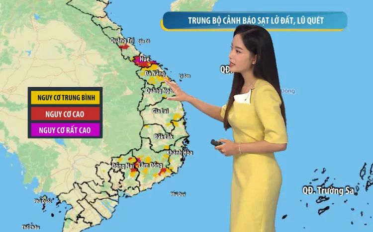 Bản tin Thời tiết ngày 21/9 - CẢNH BÁO ĐỎ: Nguy cơ sạt lở và Biển động bất thường